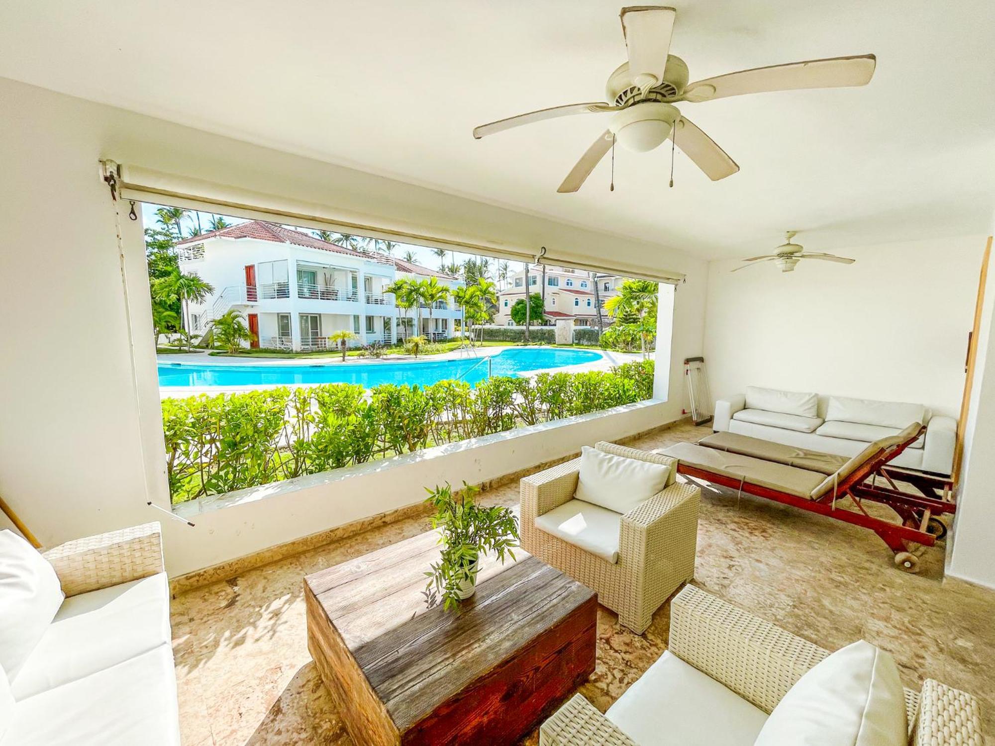 Caribbean Paradise Ocean Breeze Hotel With View Los Corales Bbq Wifi Beach Club & Spa 蓬塔卡纳 外观 照片