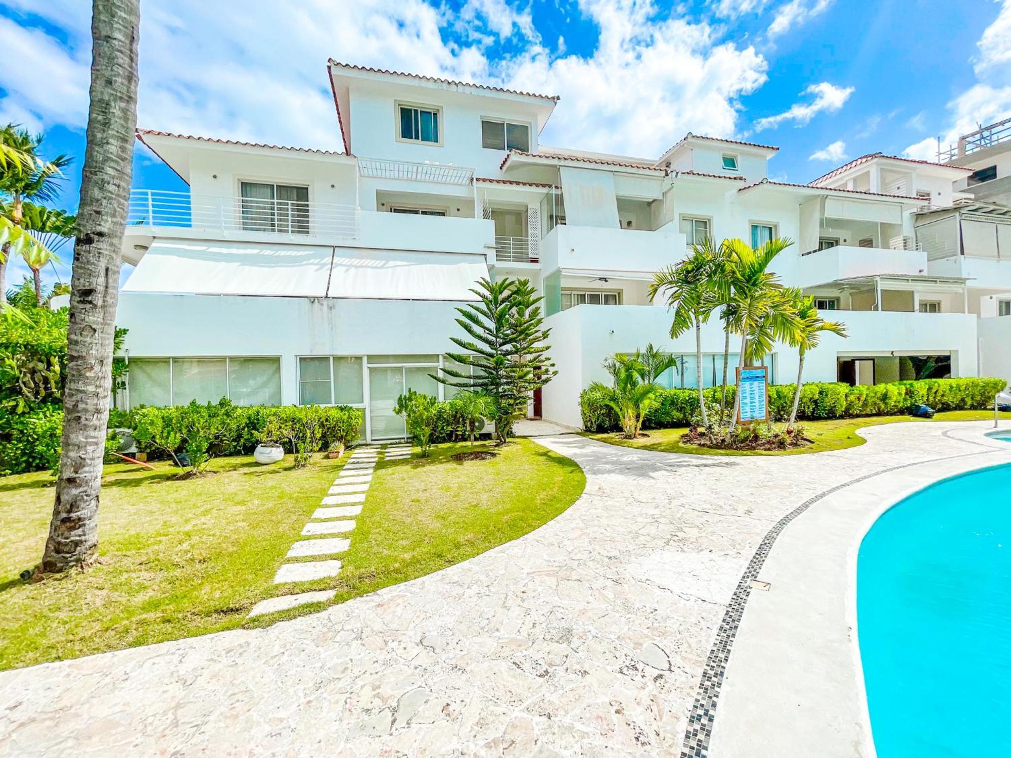 Caribbean Paradise Ocean Breeze Hotel With View Los Corales Bbq Wifi Beach Club & Spa 蓬塔卡纳 外观 照片